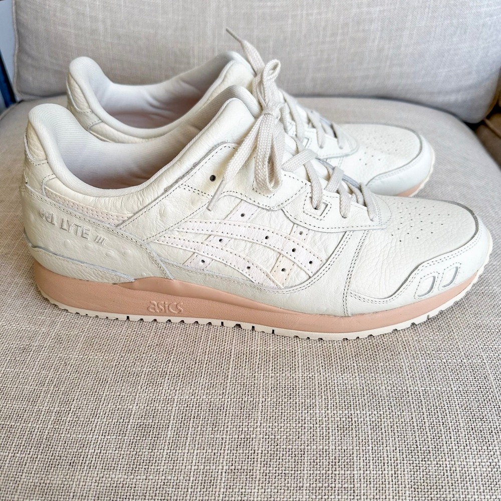 Asics Gel Lyte III OG Mythical Creatures Sneakers‎ Size 12 US Mens Cream Bisque